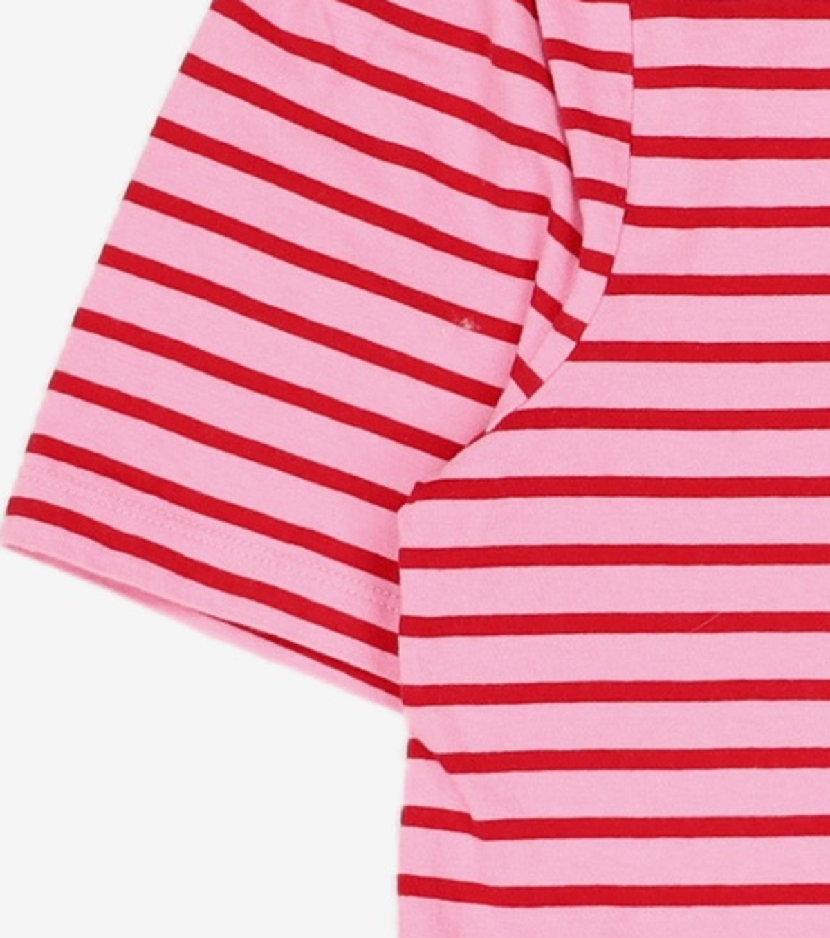 제이에스엔와이(JSNY) In Dumbo Stripe Short Sleeve T-shirt Pink (JWTS2E905P2) 85-91-160