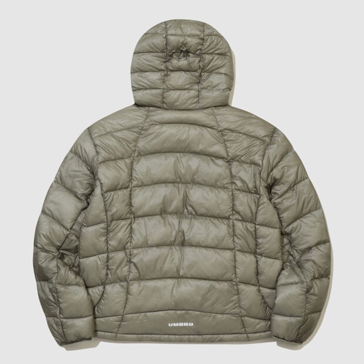 엄브로(UMBRO) 엑스레이 후드 경량 패딩 자켓 카키 UR421CPJO1