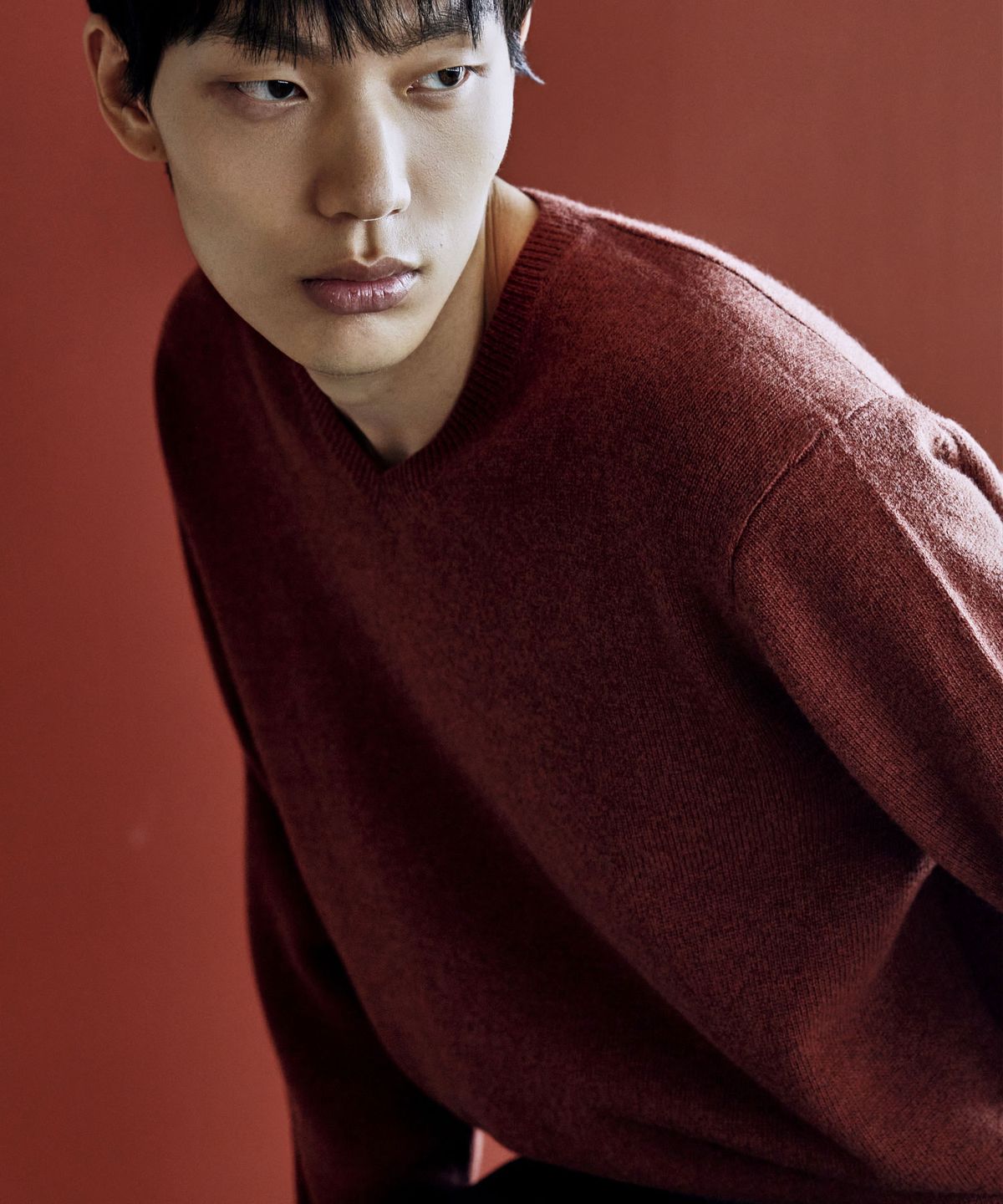 더니트컴퍼니(THEKNITCOMPANY) 울 캐시미어 브이넥 스웨터 7color