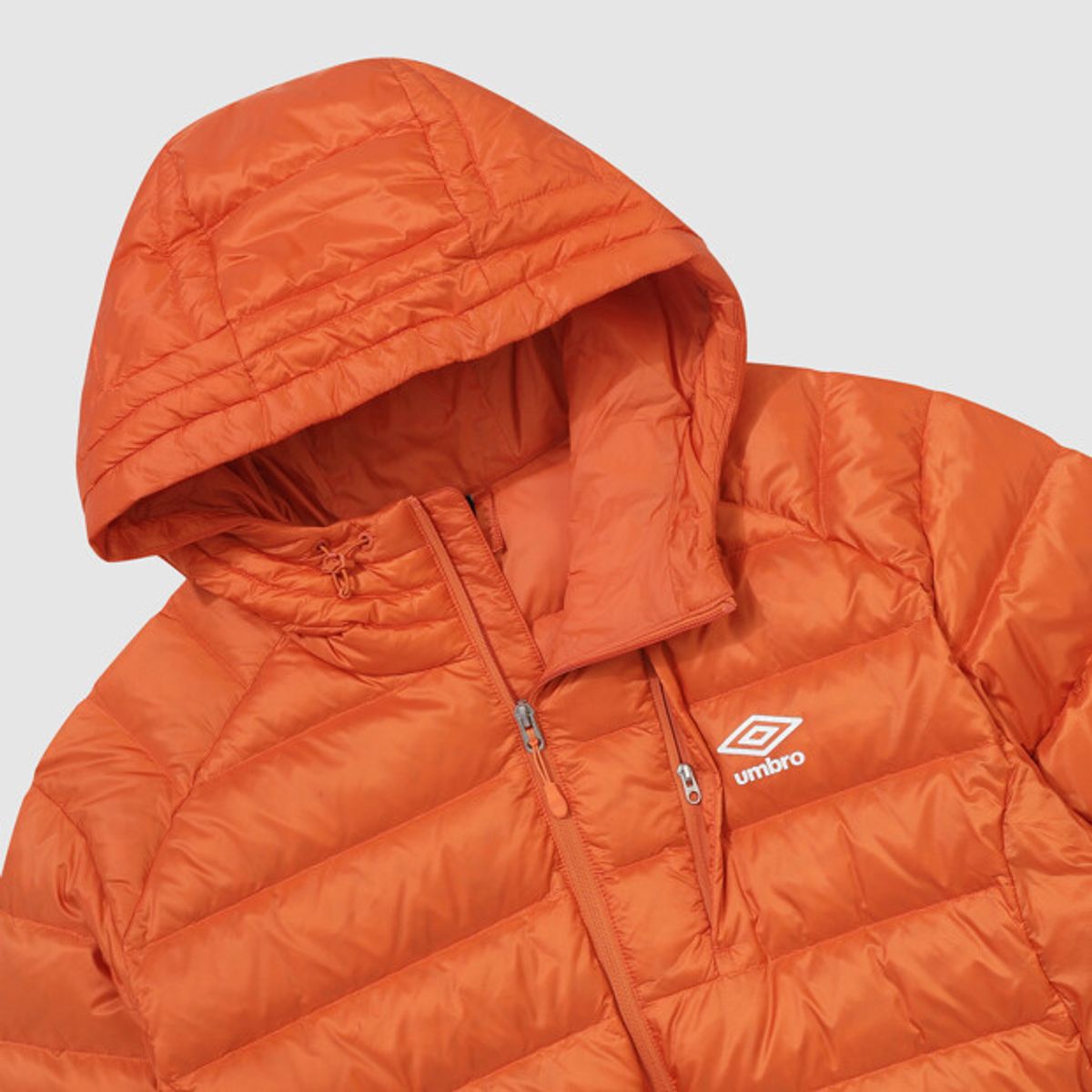 엄브로(UMBRO) 페더플렉스 2.0 경량 머스코비 덕 다운 자켓 오렌지 UR424CDJO2