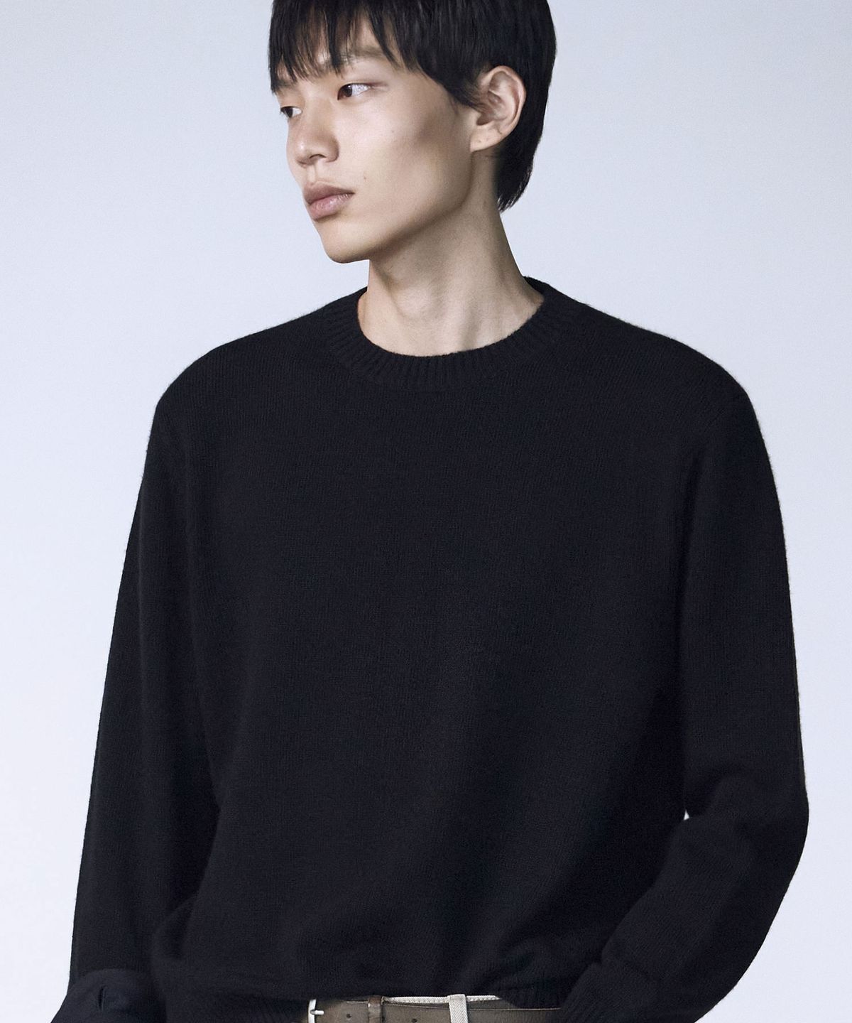 더니트컴퍼니(THEKNITCOMPANY) 폭스 블렌디드 크루넥 스웨터 6color