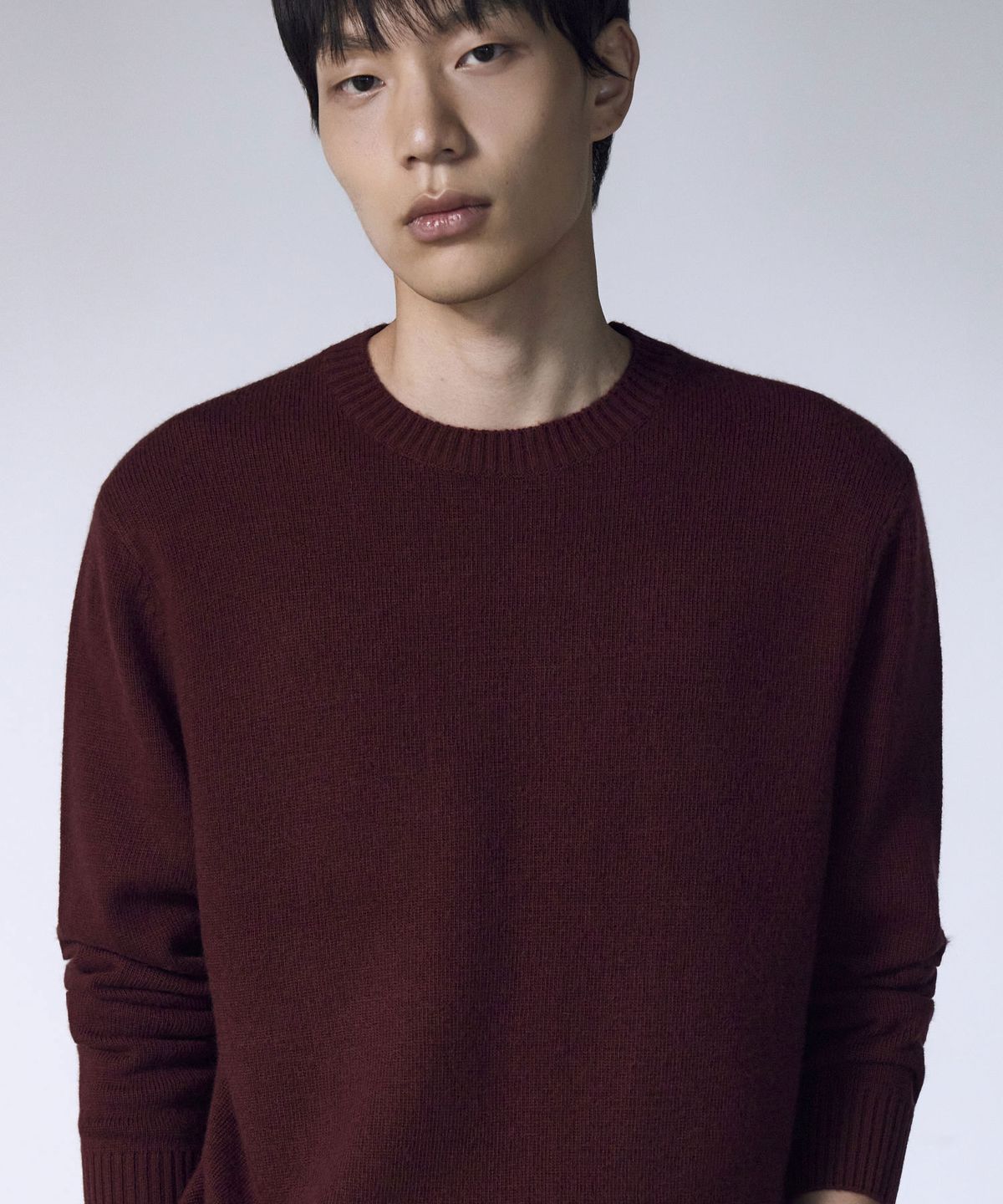 더니트컴퍼니(THEKNITCOMPANY) 폭스 블렌디드 크루넥 스웨터 6color