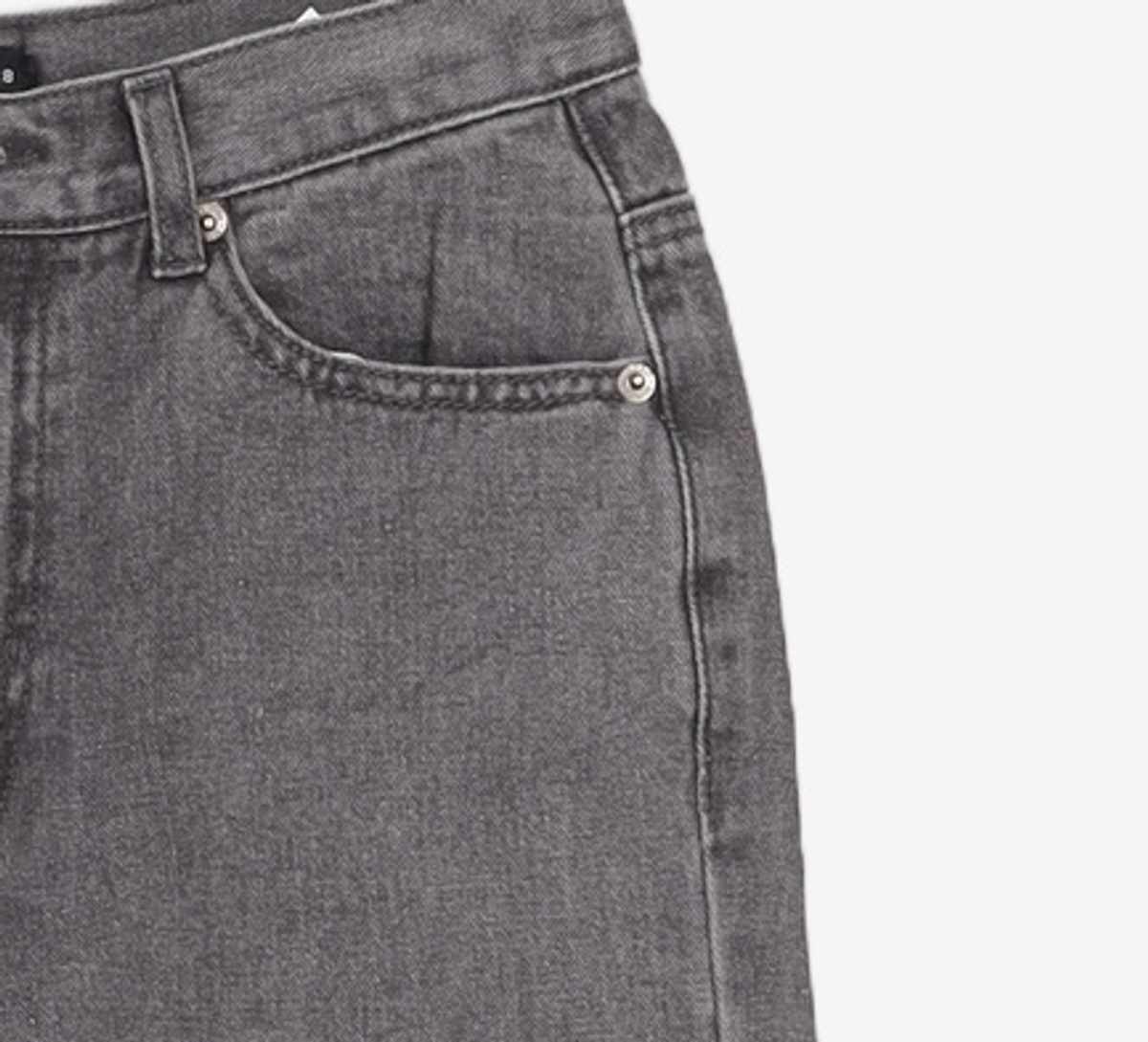 미쏘(MIXXO) 10부 와이드핏 데님 MIWTJCT27J 28