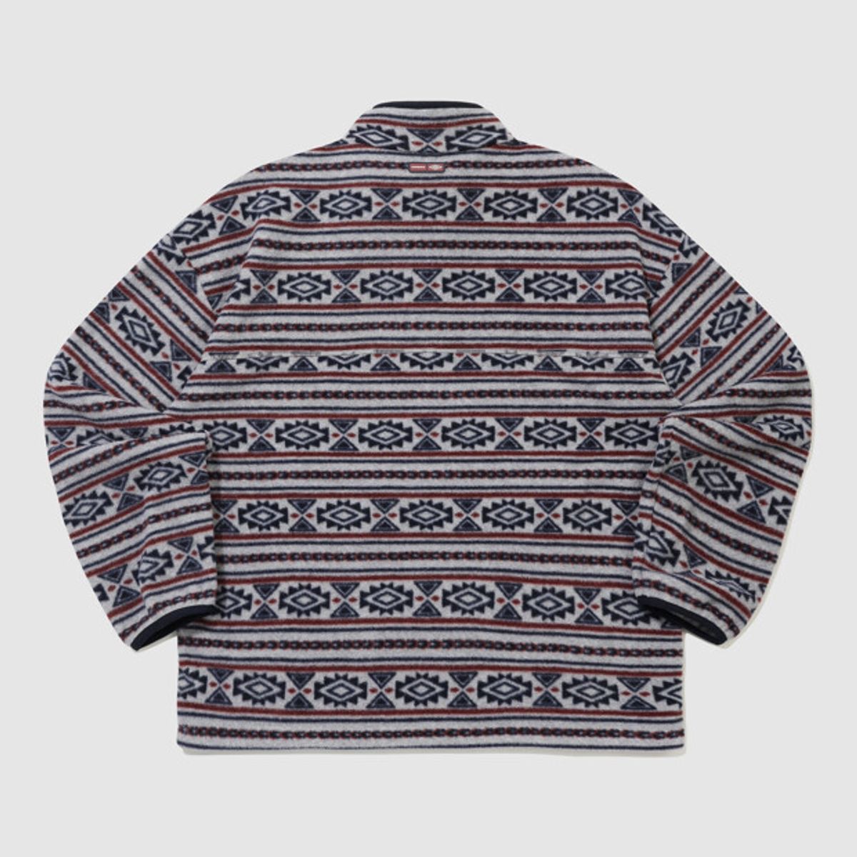 엄브로(UMBRO) 알파플리스 스탠넥 하프집업 그레이 UR423CFSN1