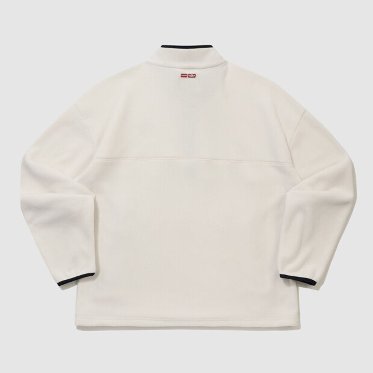 엄브로(UMBRO) 알파플리스 스탠넥 하프집업 아이보리 UR423CFSN1