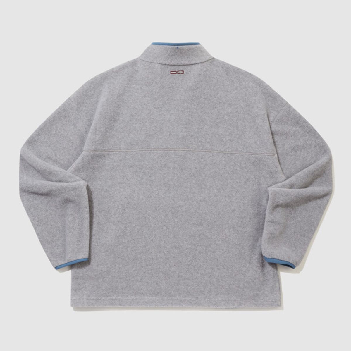 엄브로(UMBRO) 알파플리스 스탠넥 하프집업 라이트 그레이 UR423CFSN1