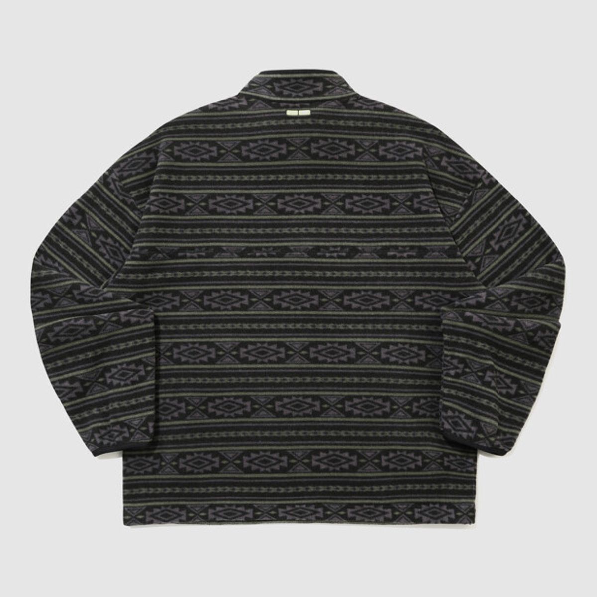 엄브로(UMBRO) 알파플리스 스탠넥 하프집업 블랙 UR423CFSN1