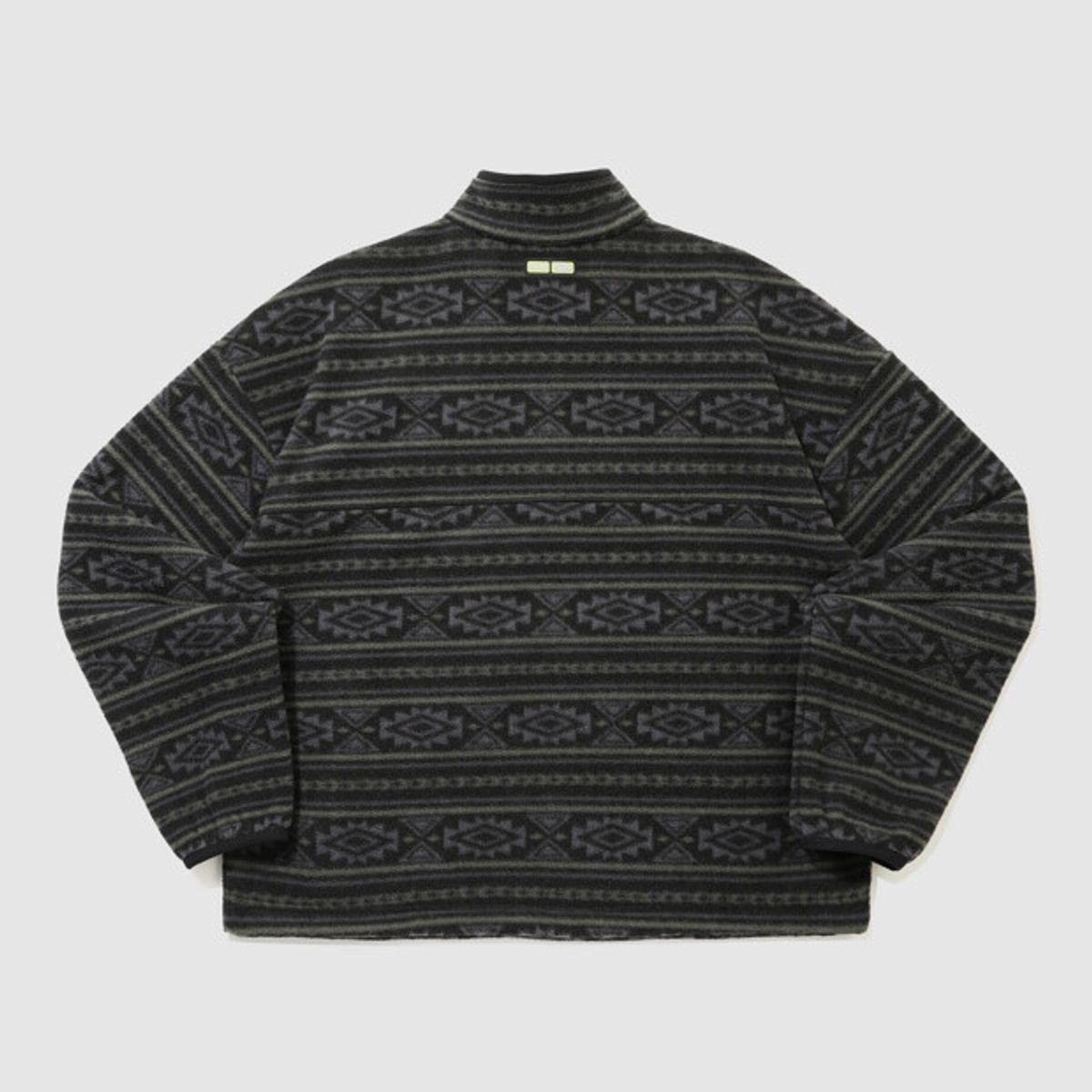 엄브로(UMBRO) 알파플리스 스탠넥 하프집업 블랙 UR423CFSN1
