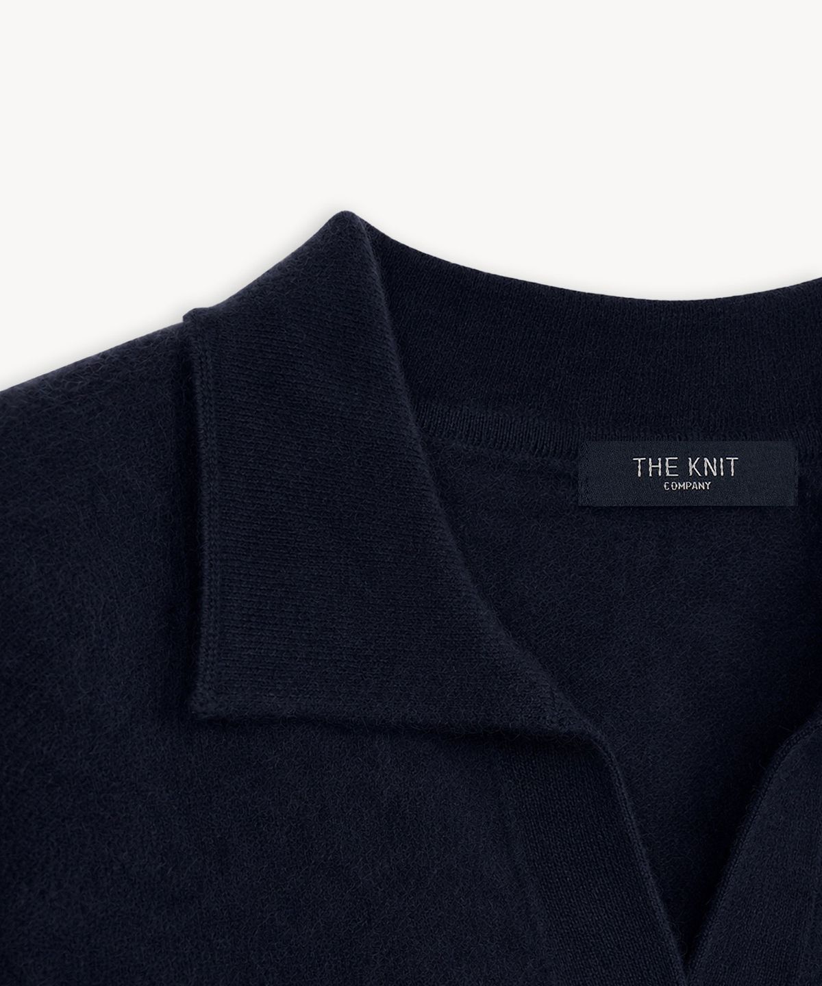 더니트컴퍼니(THEKNITCOMPANY) (우먼) 브러시드 울 캐시미어 카라 스웨터 4color