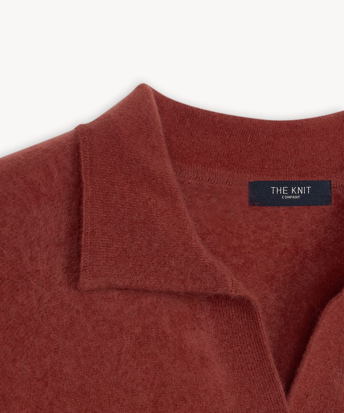 더니트컴퍼니(THEKNITCOMPANY) (우먼) 브러시드 울 캐시미어 카라 스웨터 4color