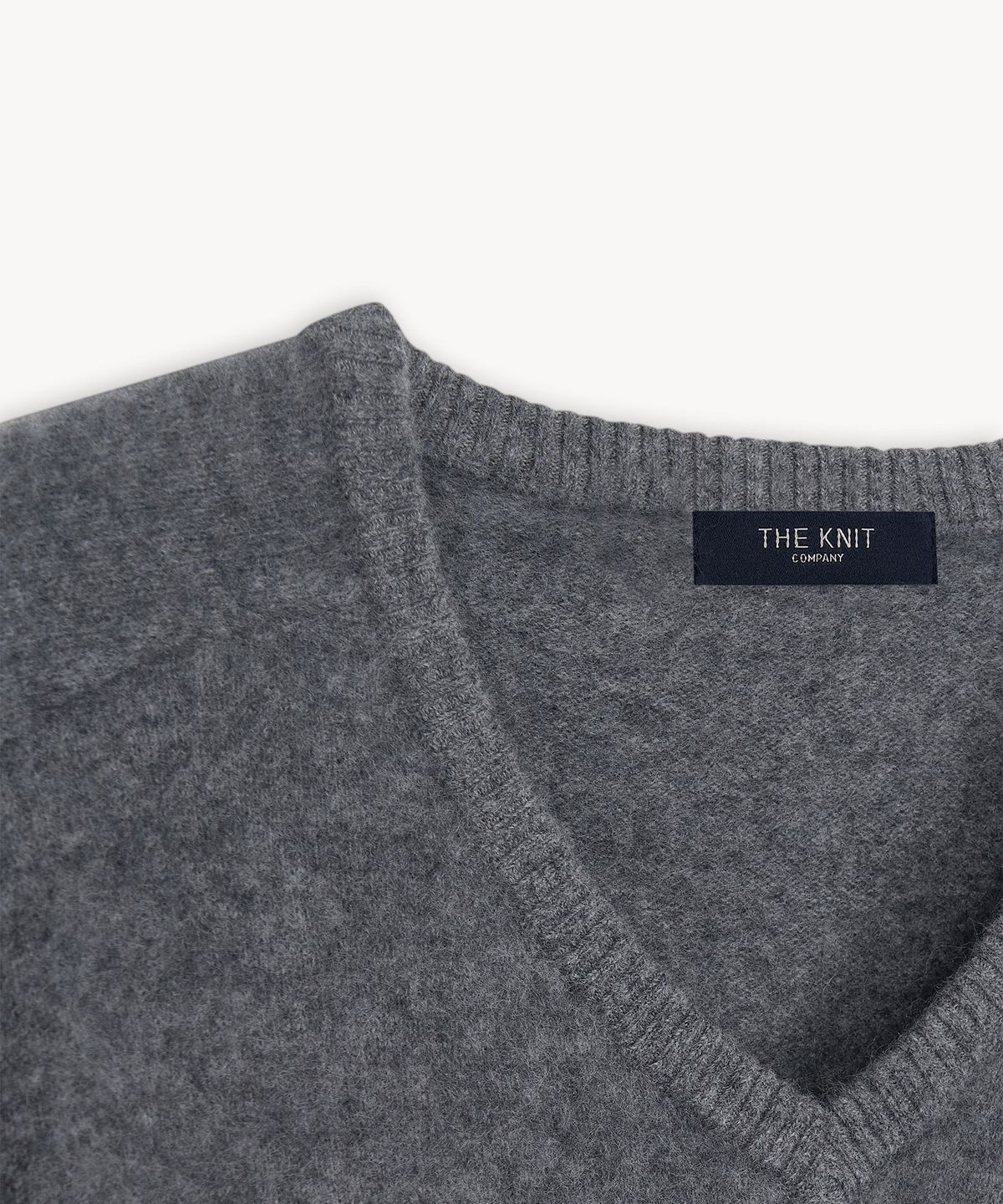 더니트컴퍼니(THEKNITCOMPANY) (우먼) 브러시드 울 캐시미어 브이넥 스웨터 6color