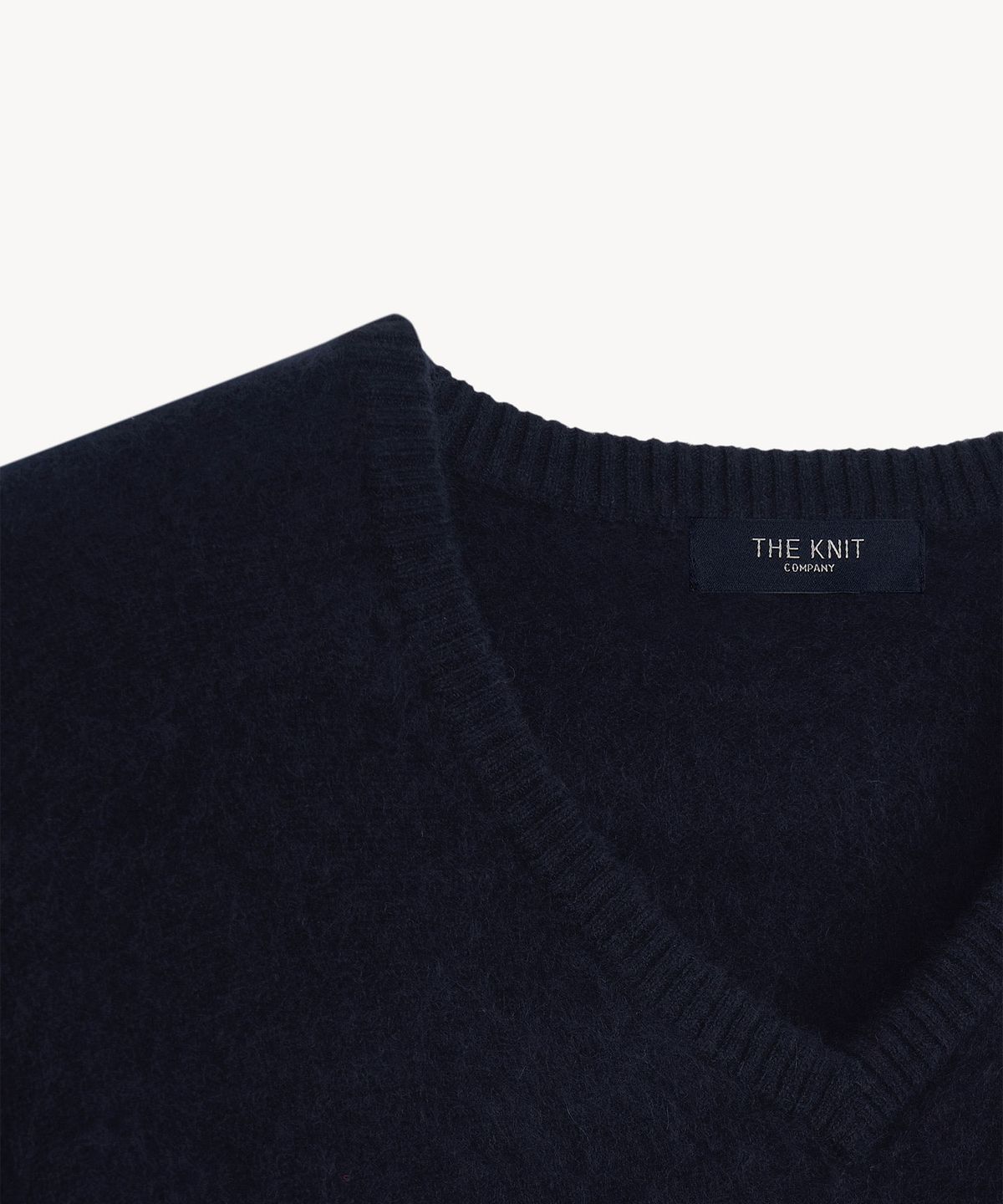 더니트컴퍼니(THEKNITCOMPANY) (우먼) 브러시드 울 캐시미어 브이넥 스웨터 6color
