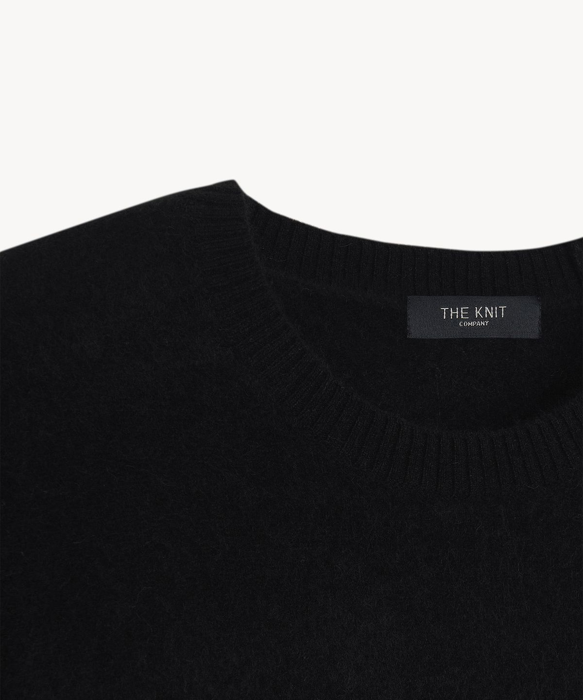 더니트컴퍼니(THEKNITCOMPANY) (우먼) 브러시드 울 캐시미어 크루넥 스웨터 5color
