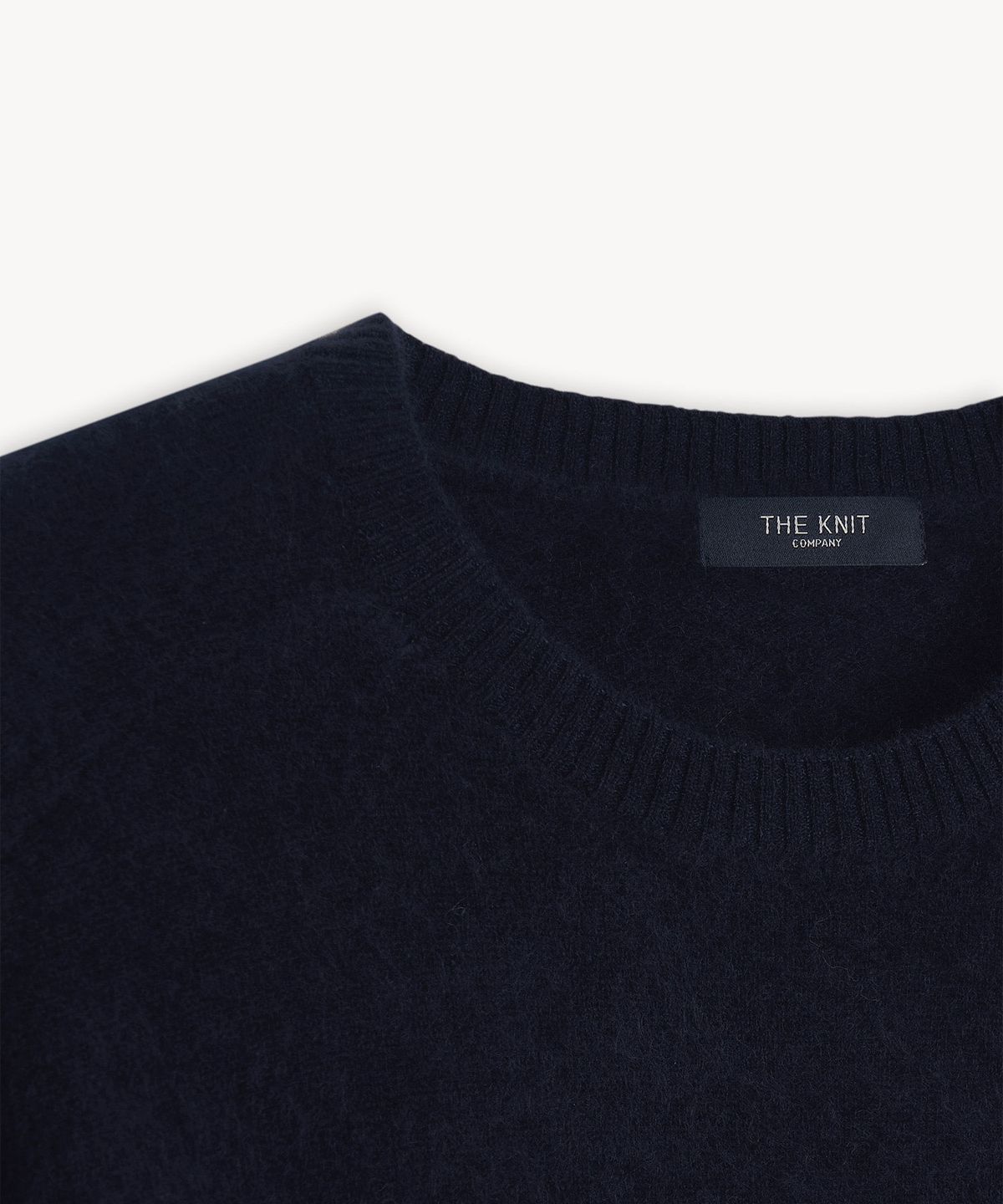 더니트컴퍼니(THEKNITCOMPANY) (우먼) 브러시드 울 캐시미어 크루넥 스웨터 5color