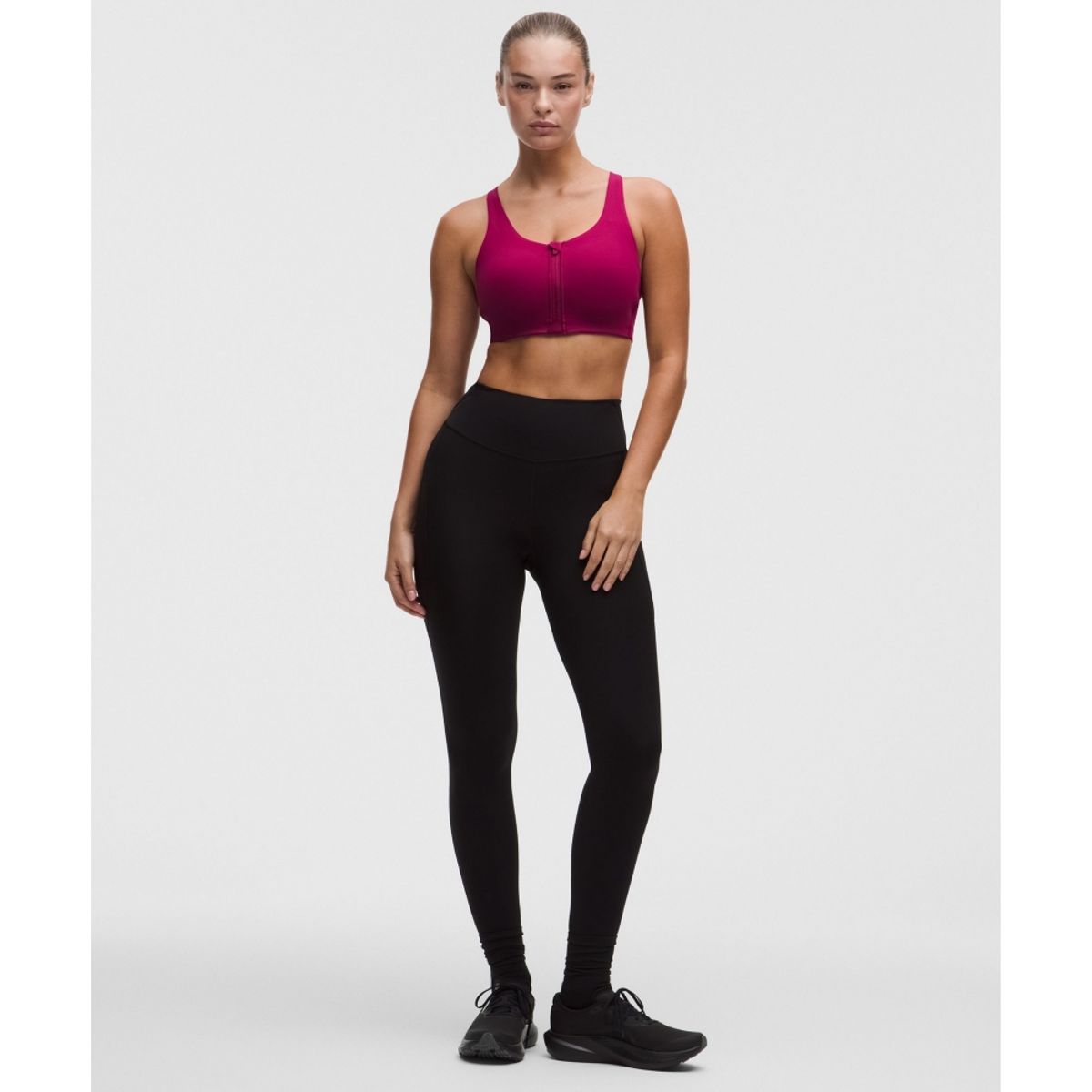 룰루레몬(LULULEMON) 에너지 브라 하이 서포트 지퍼 프런트 *하이 서포트, B–G컵