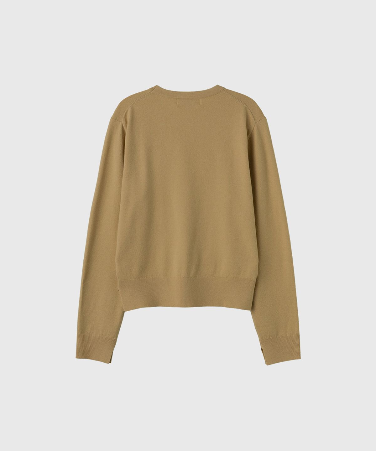 제너럴아이디어(GENERALIDEA) 릴렉스드 에센셜 크루넥 풀오버 [BEIGE] / GF7LKP510