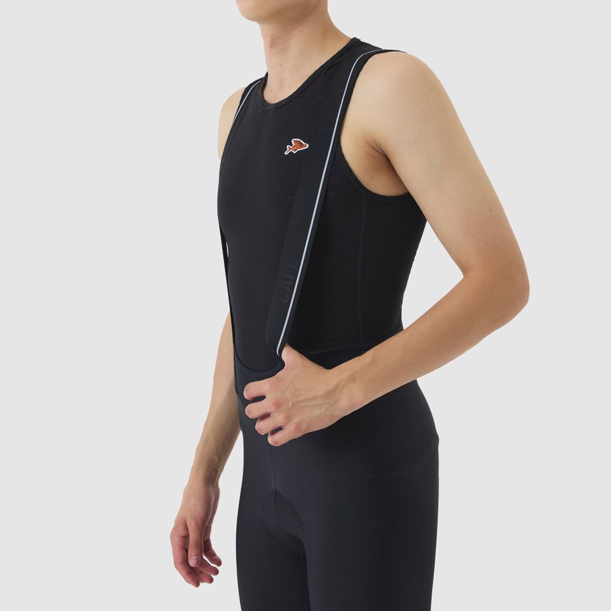 카페 드 사이클리스트(CAFE DU CYCLISTE) 세실 레이스 기모 빕숏 블랙 남성