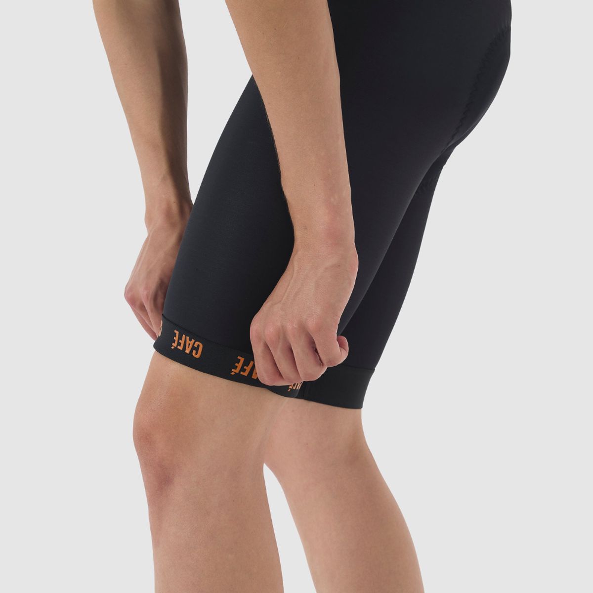카페 드 사이클리스트(CAFE DU CYCLISTE) 세실 레이스 기모 빕숏 블랙 남성