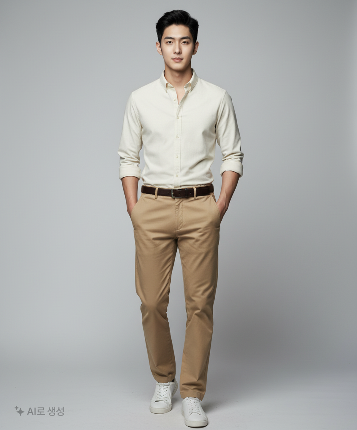 유니클로(UNIQLO) 코튼 팬츠 S