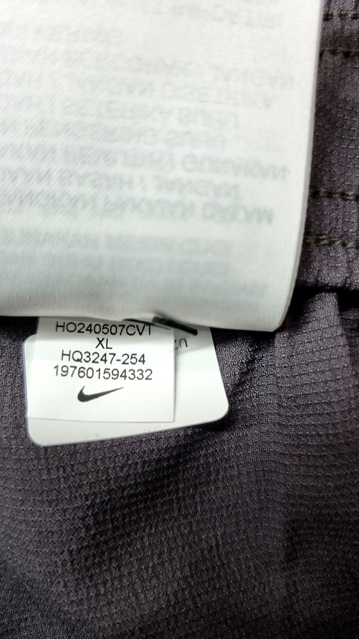 나이키(NIKE) 드라이 핏 팬츠 W - 미디움 애쉬:오프 노이어:다크 스모크 그레이 / HQ3247-254 80