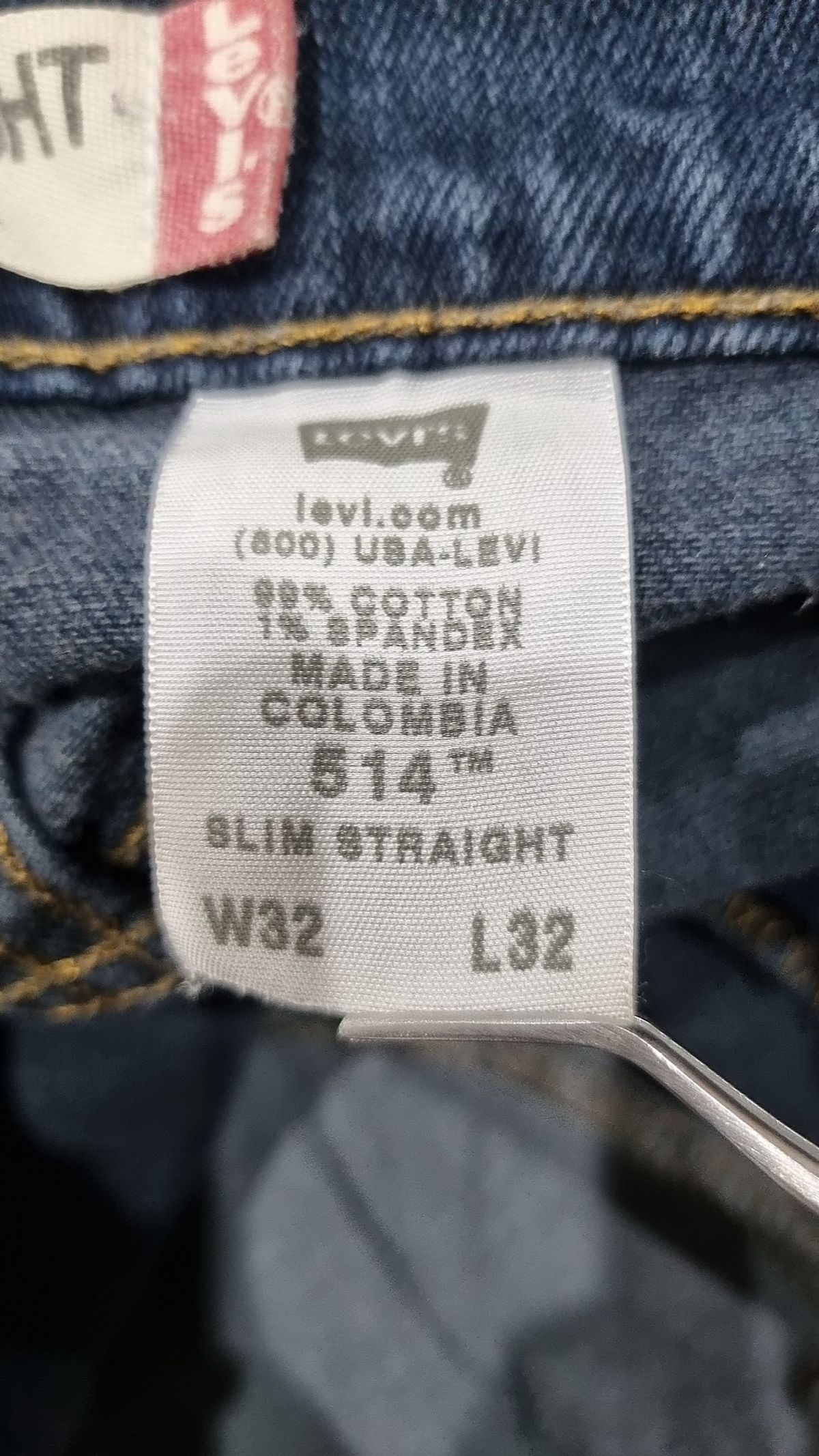 리바이스(LEVI'S) 청/데님 팬츠 W32L32