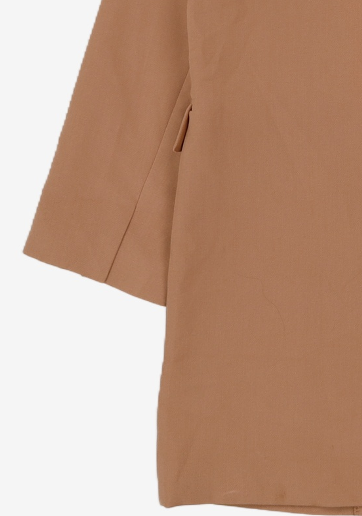 미쏘(MIXXO) 솔리드 미디 더블 자켓 MIWJK9T2PG L