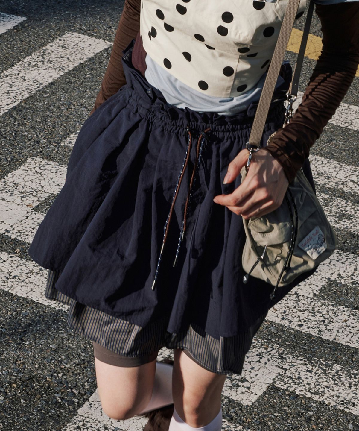 락피쉬웨더웨어(ROCKFISH WEATHERWEAR) STRIPED PANEL SHORTS - 2 colors