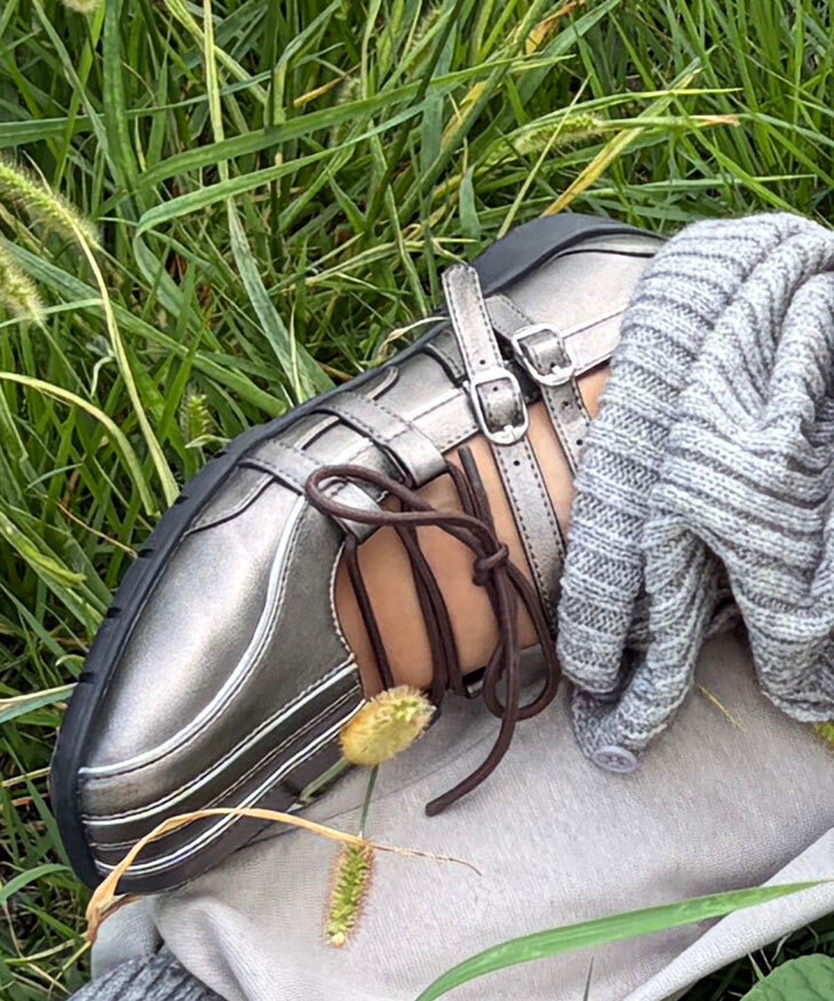 락피쉬웨더웨어(ROCKFISH WEATHERWEAR) ASTER LACEUP SNEAKERS(METALLIC) - 2 colors
