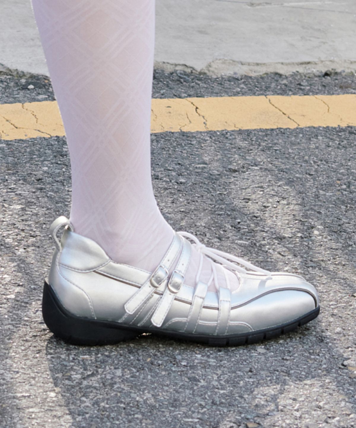락피쉬웨더웨어(ROCKFISH WEATHERWEAR) ASTER LACEUP SNEAKERS(METALLIC) - 2 colors