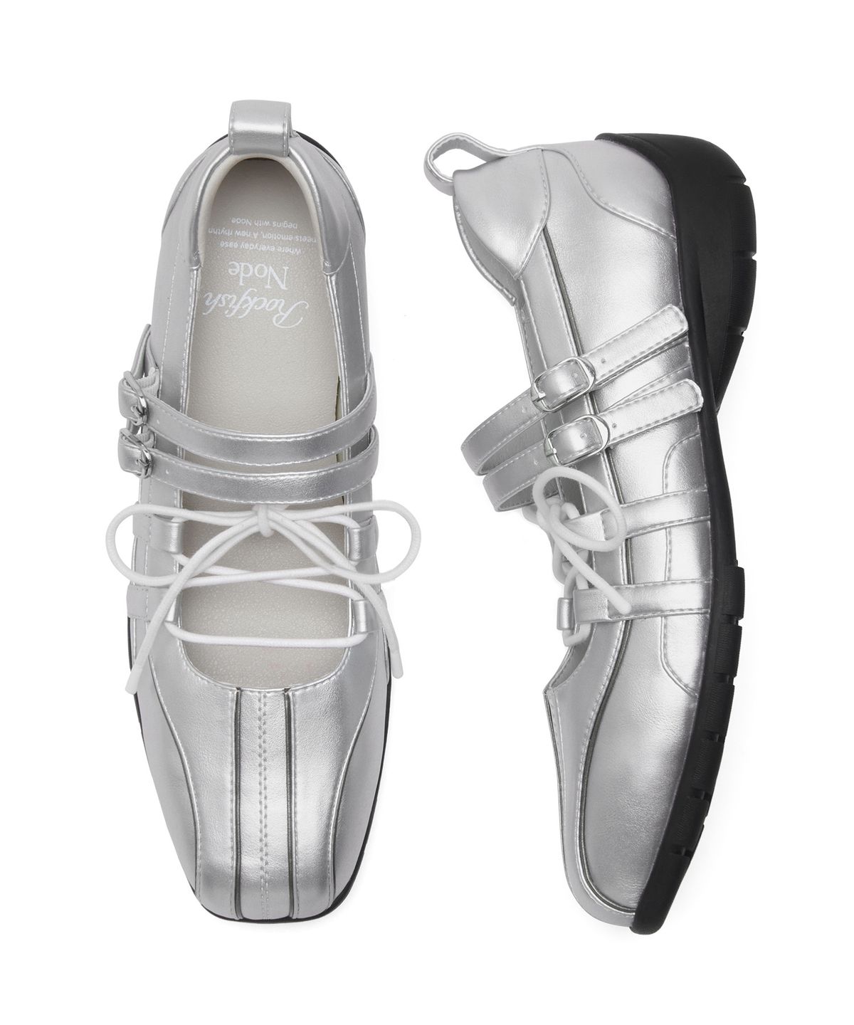 락피쉬웨더웨어(ROCKFISH WEATHERWEAR) ASTER LACEUP SNEAKERS(METALLIC) - 2 colors