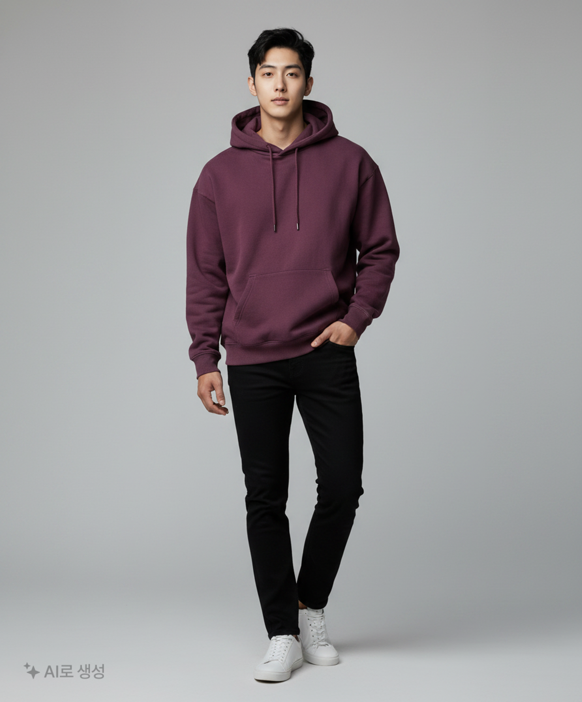 스파오(SPAO) 후드 티셔츠 M