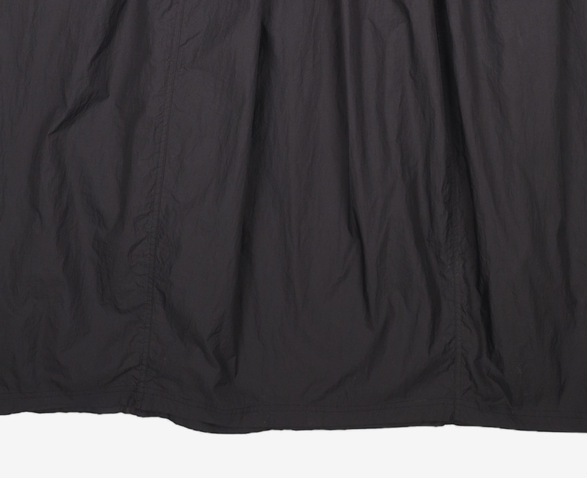 아모멘토(AMOMENTO) SHEER JERSEY DRESS_BLACK 0
