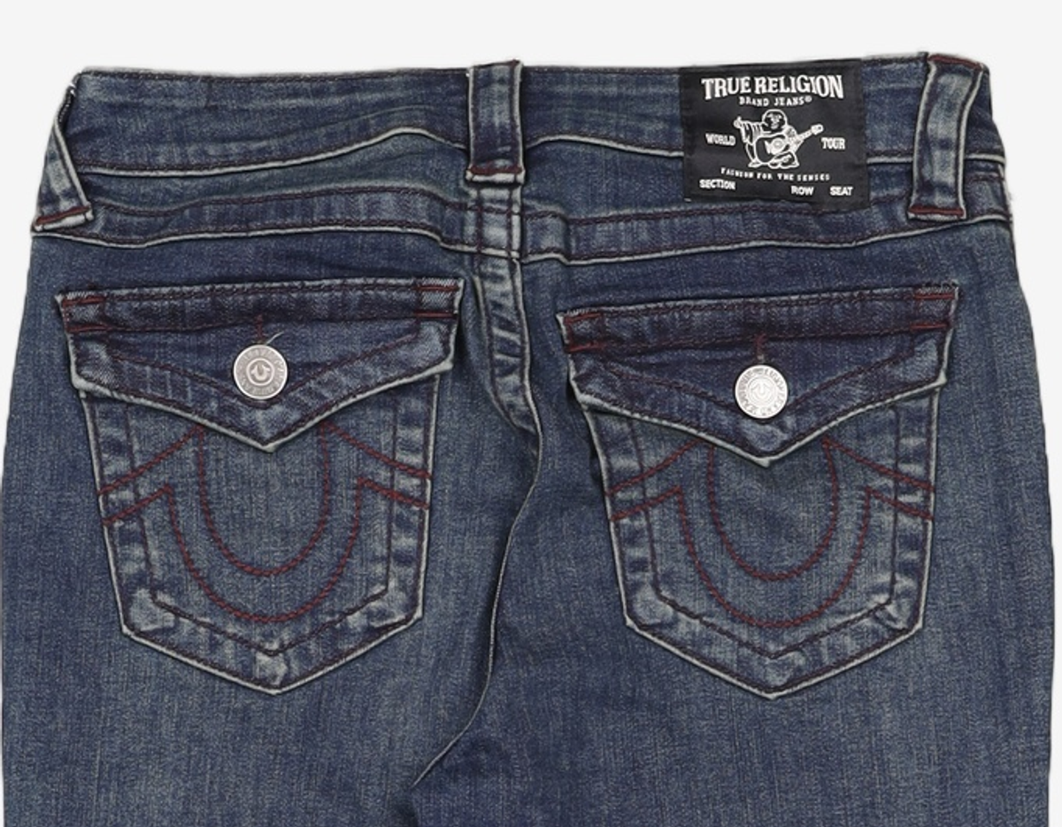 트루릴리젼(TRUERELIGION) 청/데님 팬츠 27
