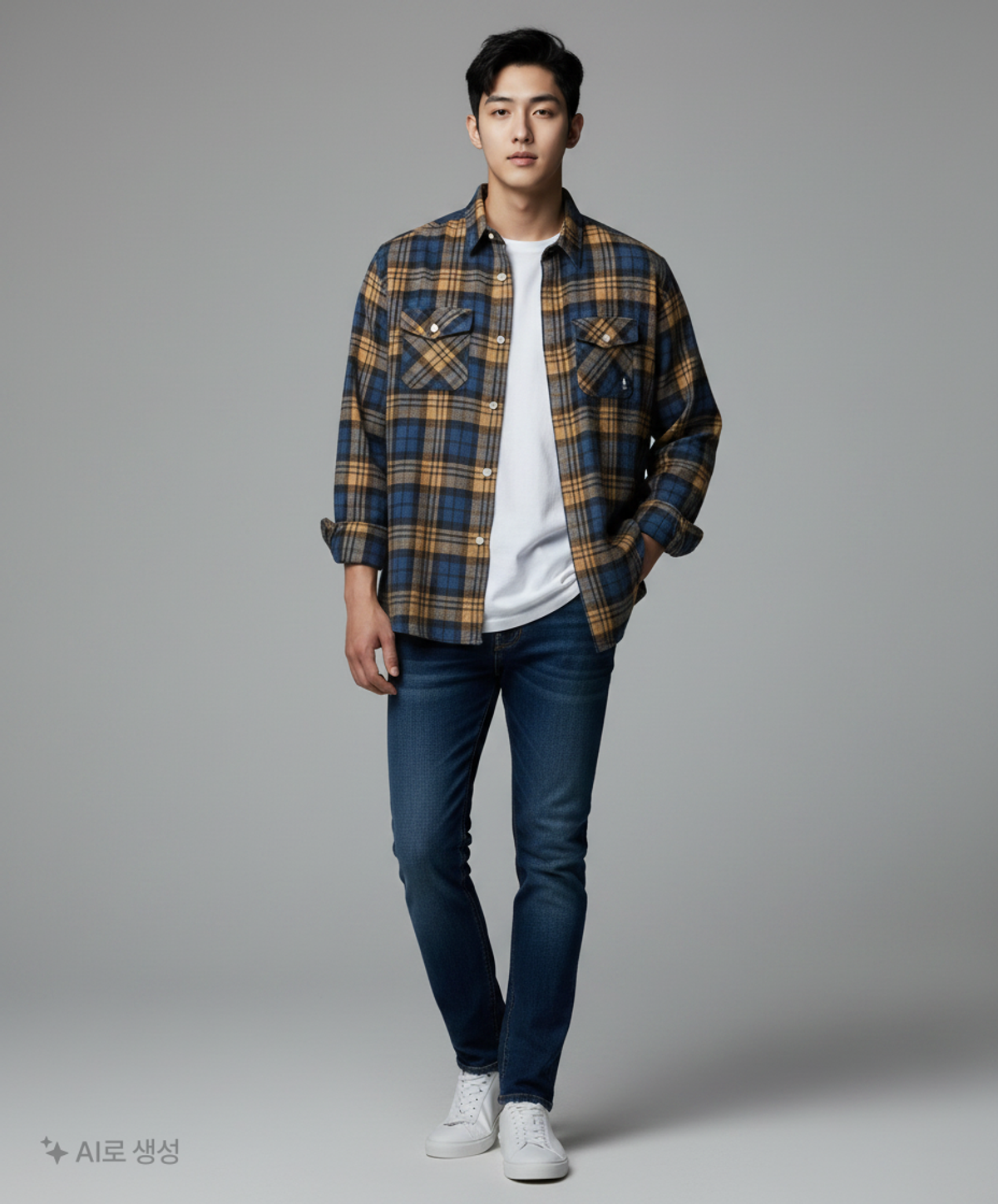 예일(YALE) 캐주얼 셔츠 L