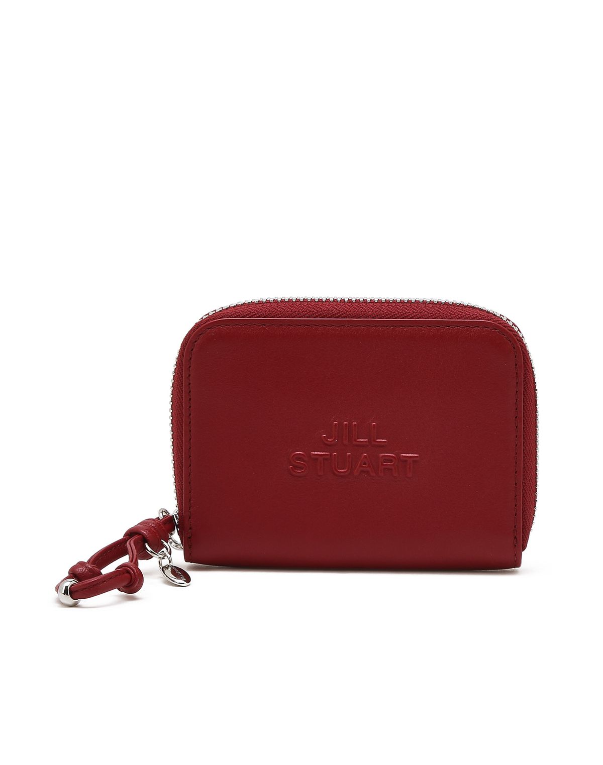 질스튜어트액세서리(JILLSTUART ACC) [PAPER] 뉴페이퍼 소가죽 지퍼 동전 카드지갑 3color
