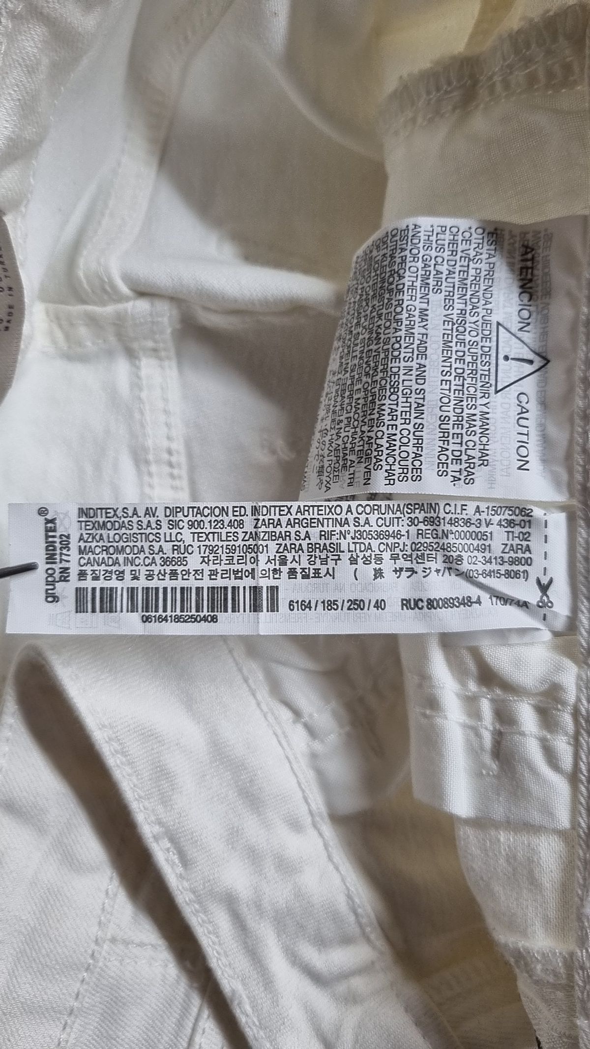 자라 베이직(ZARA BASIC) 청/데님 팬츠 40