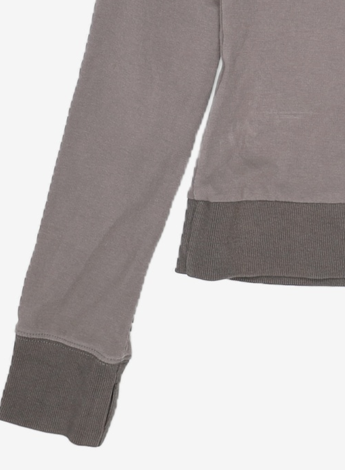 미세키서울(MISEKI SEOUL) Fitted hoodie long sleeves CHARCOAL S