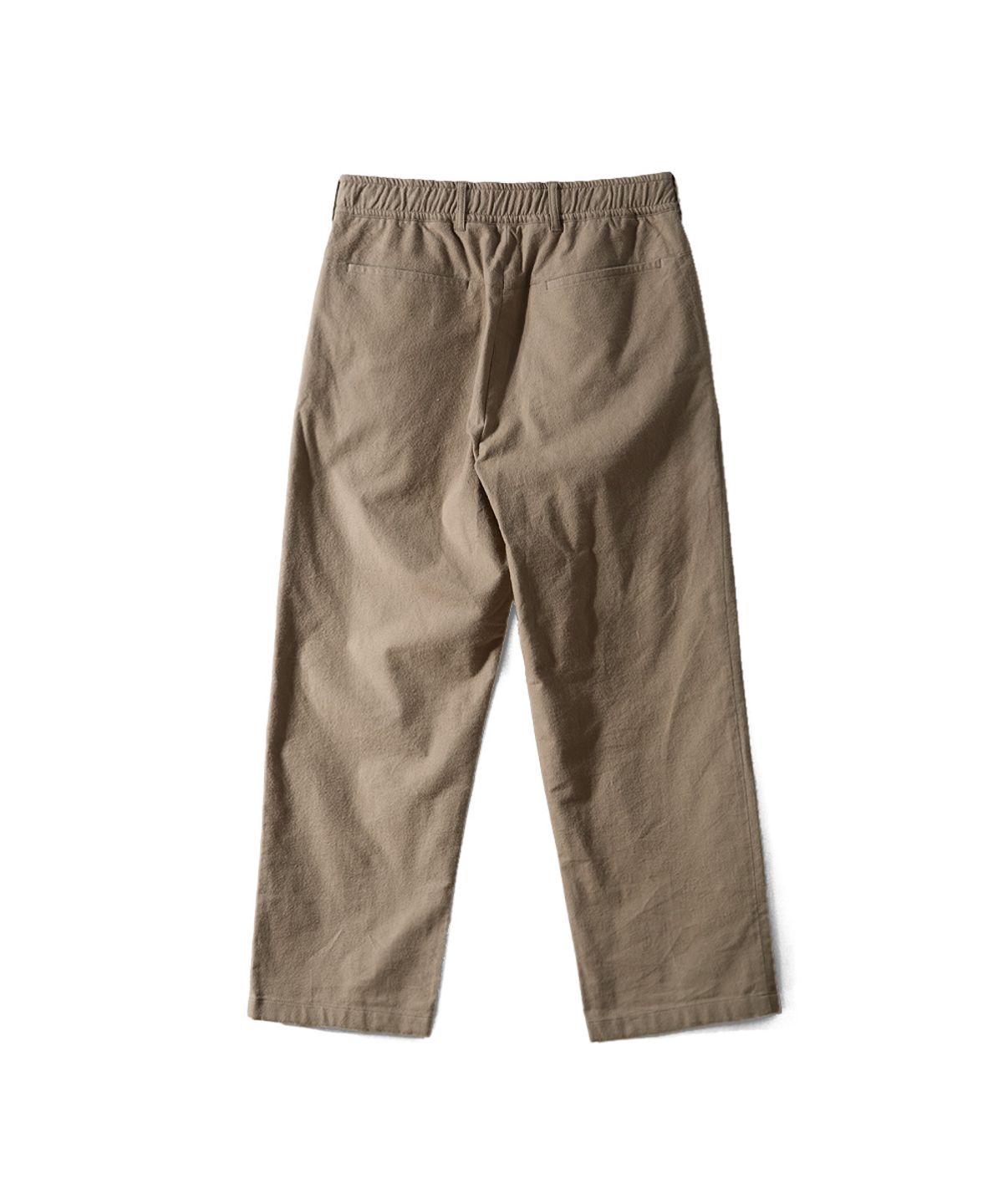 홀리선(HORLISUN) Cove Brushed Loose Pants Beige