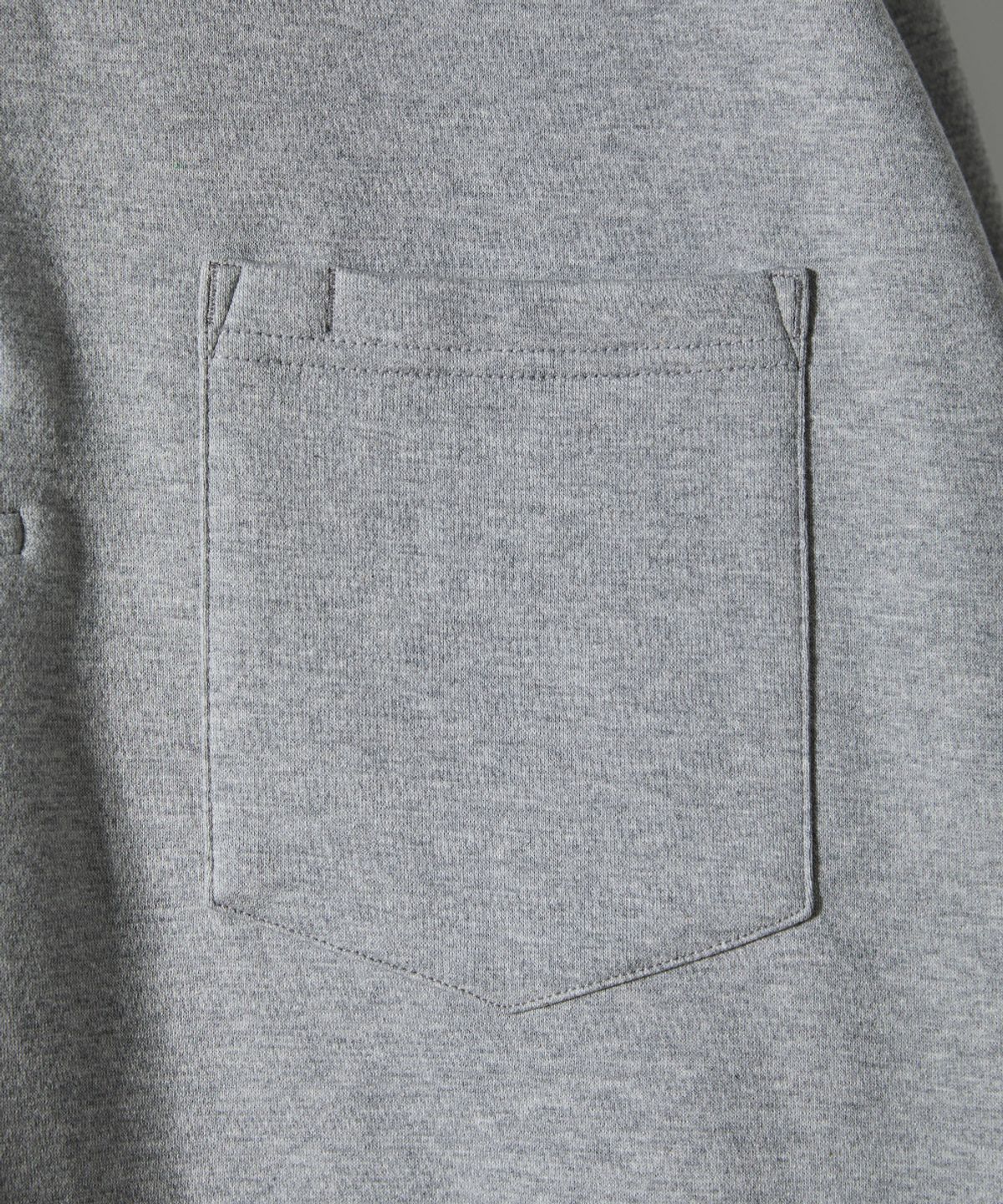 홀리선(HORLISUN) Sugarpine Raglan Collar Sweatshirt Melange Gray