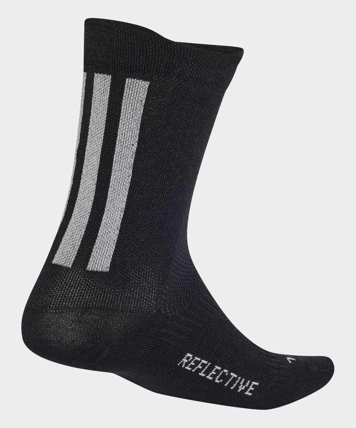 아디다스(ADIDAS) 러닝 리플렉티브 크루 삭스 - 블랙 / KG9714