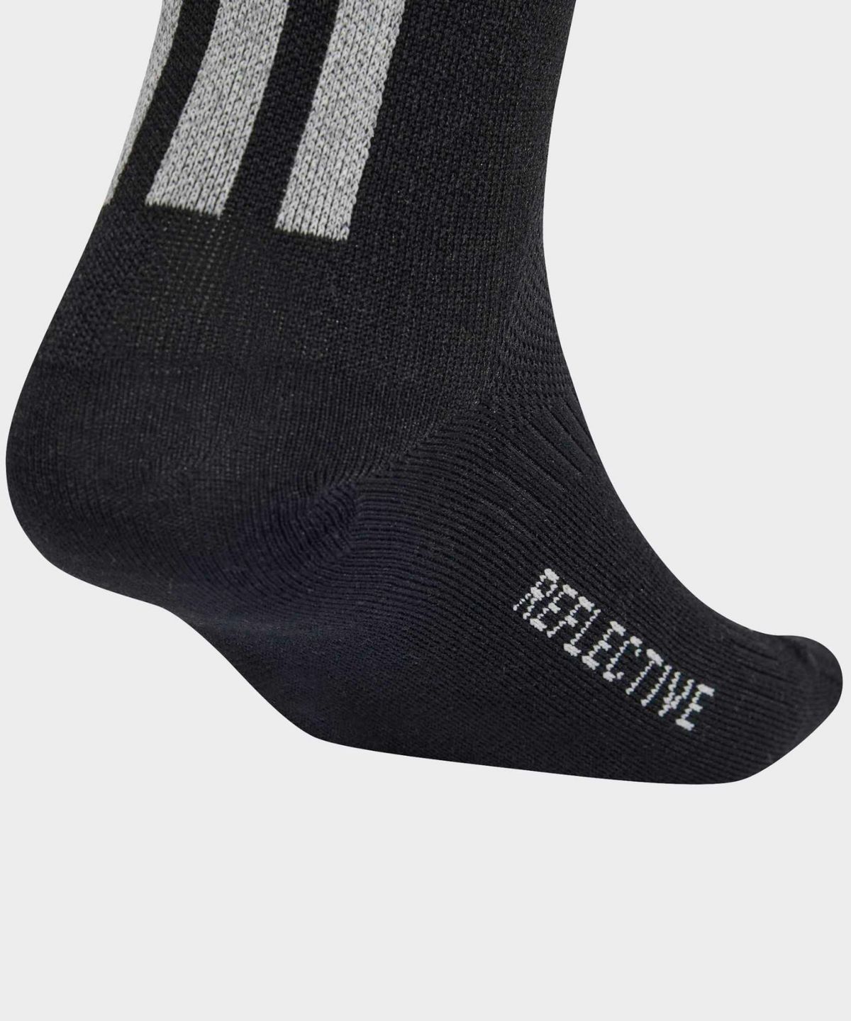 아디다스(ADIDAS) 러닝 리플렉티브 크루 삭스 - 블랙 / KG9714