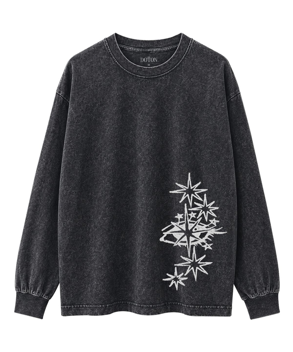 도톤(DOTON) AFTERGLOW ACID LONG SLEEVE (Brown)