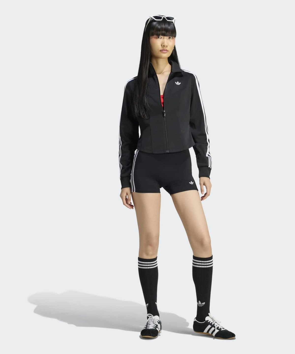 아디다스(ADIDAS) 파이어버드 코르셋 트랙탑 - 블랙 / LE8333