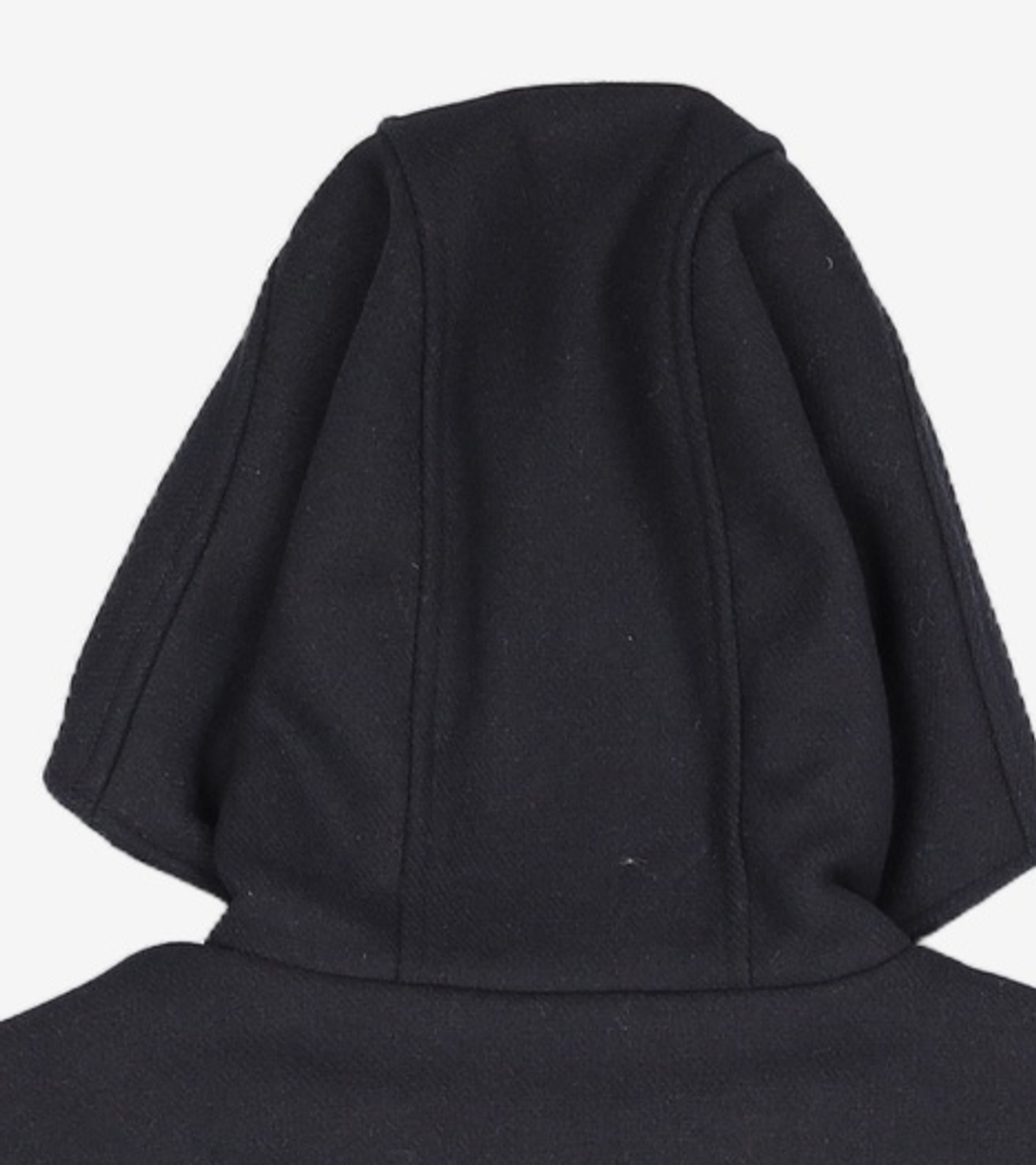 키뮤어(KIIMUIR) (우먼) 울(WOOL) 후드 더플 하프 코트_네이비 S