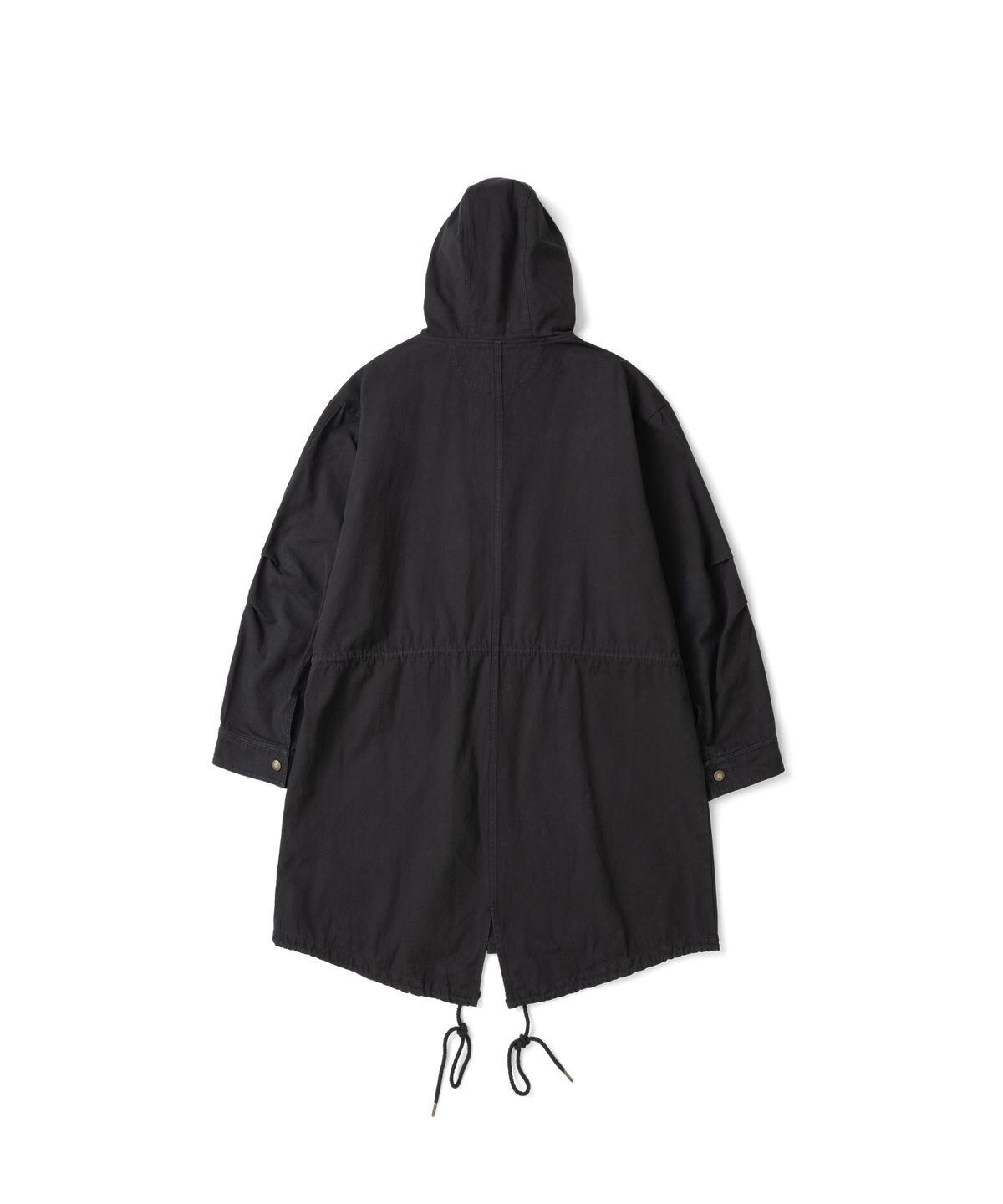 더콜디스트모먼트(THECOLDESTMOMENT) TCM logo snap field jacket (black)