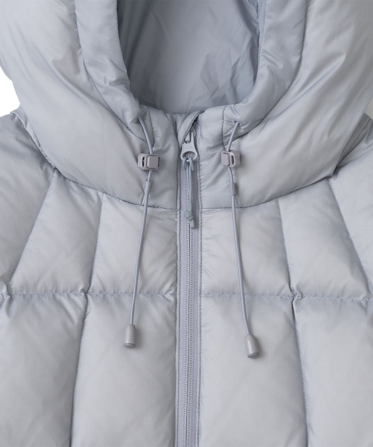 더콜디스트모먼트(THECOLDESTMOMENT) TCM grid quilted heavy padding (cool grey)