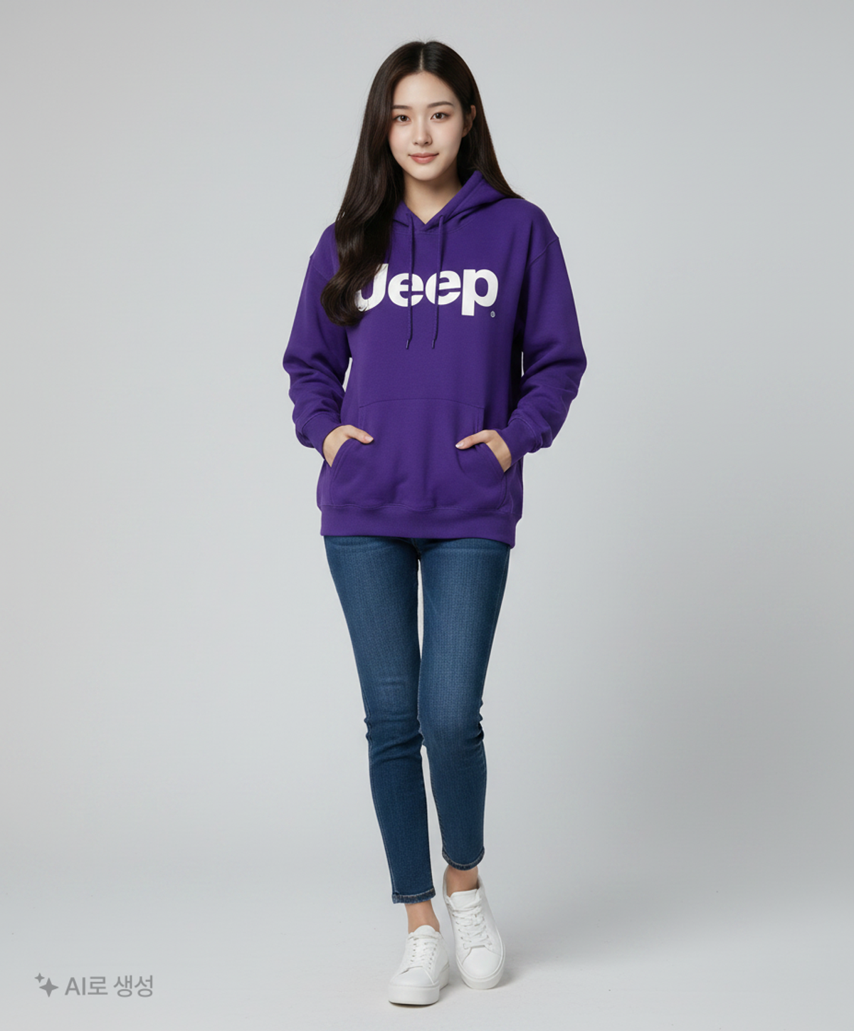 지프(JEEP) 후드 티셔츠 M