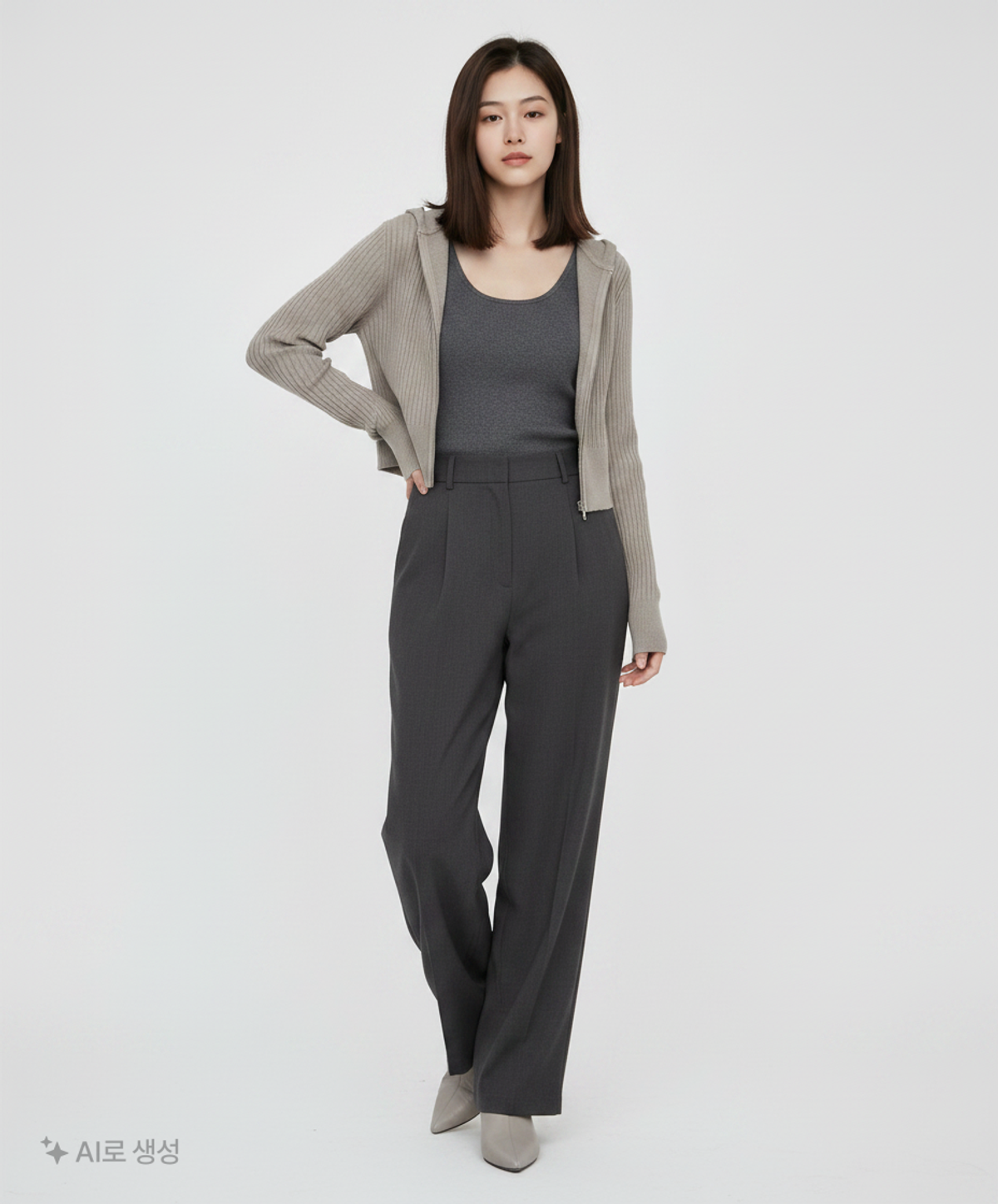 애즈온(ASON) 후드 집업 XS