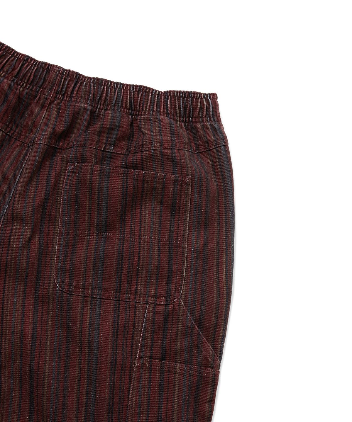 디스이즈네버댓(THISISNEVERTHAT) Striped Flow Pant Red