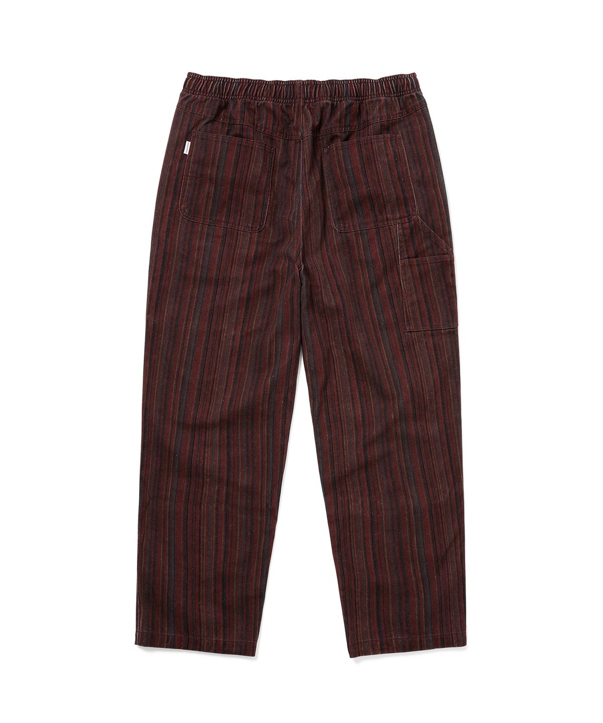 디스이즈네버댓(THISISNEVERTHAT) Striped Flow Pant Red